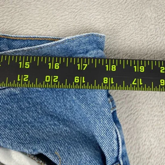 L.L. Bean Men's Jeans 36x29 100% Cotton Natural Fit Straight Leg Blue Denim - Picture 4 of 13